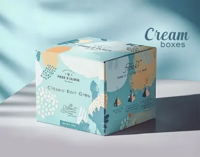 cream boxes