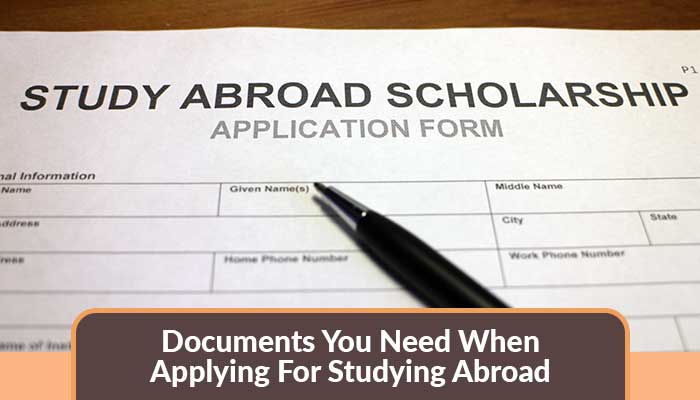 Study Abroad Application