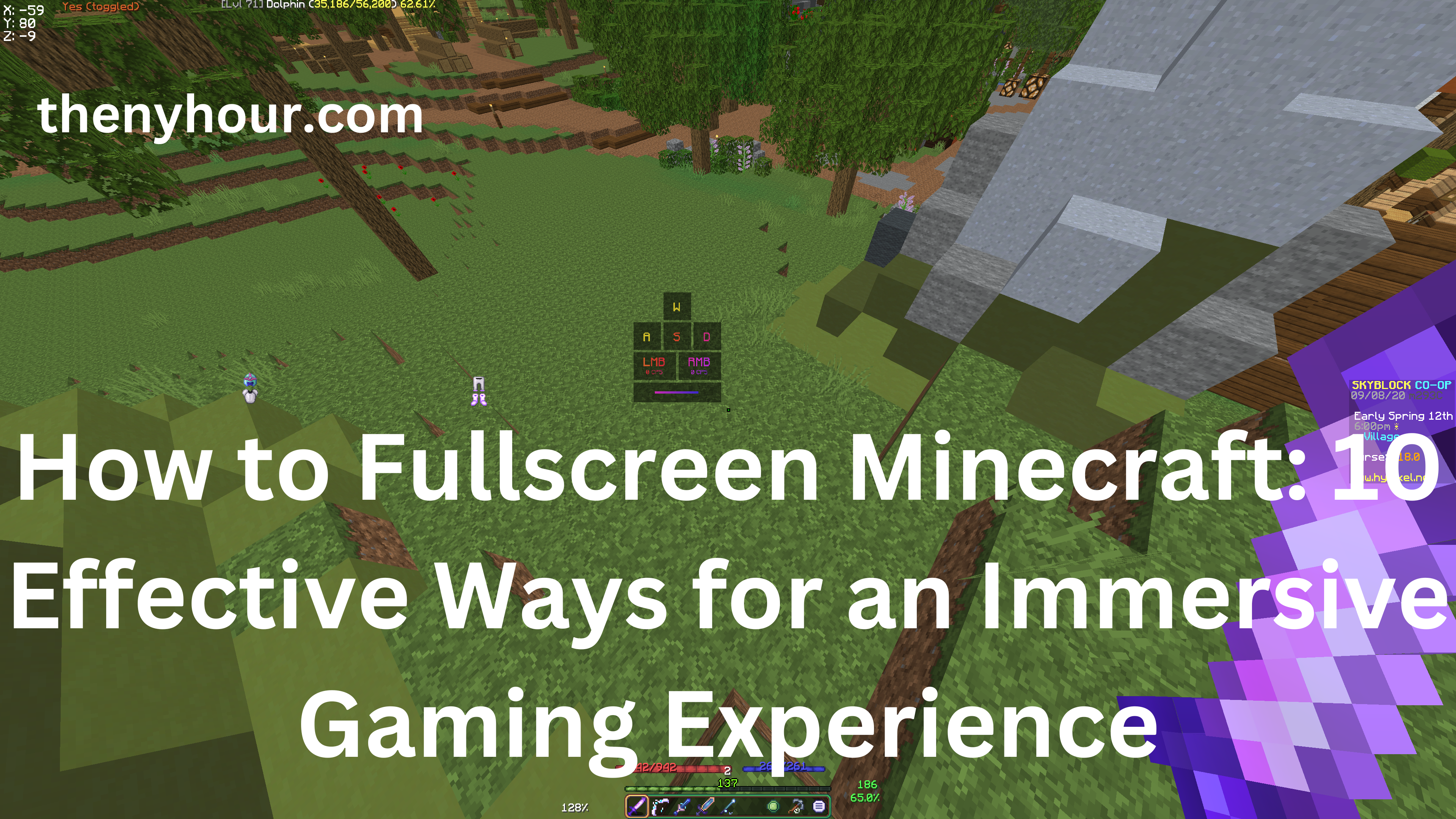 How to Fullscreen Minecraft